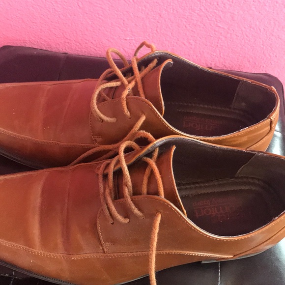 Men’s Dexter brown size 9 1/2 dress shoes - Picture 2 of 6